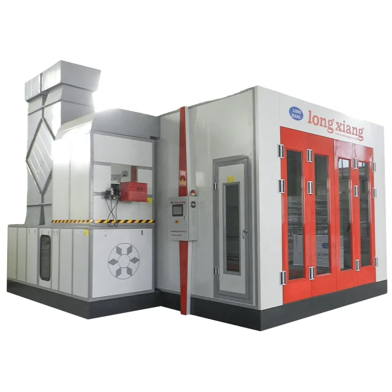 Paint Booth Electric Heating Big Glass Gate High-End Car Spray Booth Paint Booths