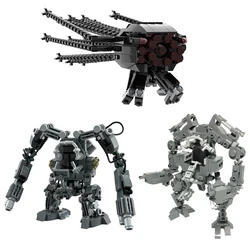 MOC Matrixed APU Mech Robot Building Blocks Matrix Sentinel Machine Monster Model Bricks Matrix Octopus Robot Toys Kids Gifts