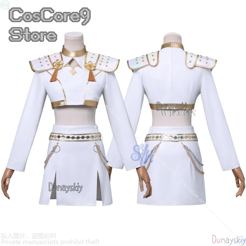 فيلم Kpop شيطان تأثيري الأبيض كوريا المعبود مثير زوي ميرا رومي هنتركس ما يبدو مثل المرحلة موحدة صغيرة للهالوين كوسبف #3