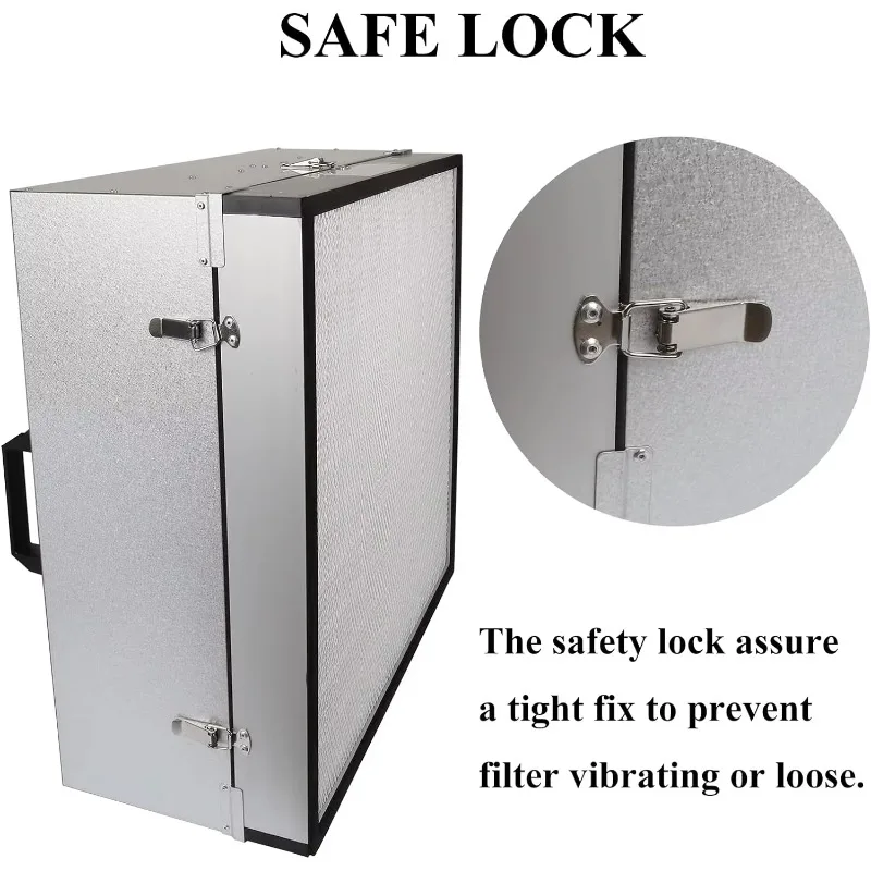 غطاء تدفق منظف بطول 2 قدم 2 × 2 للمختبر، منقي الهواء