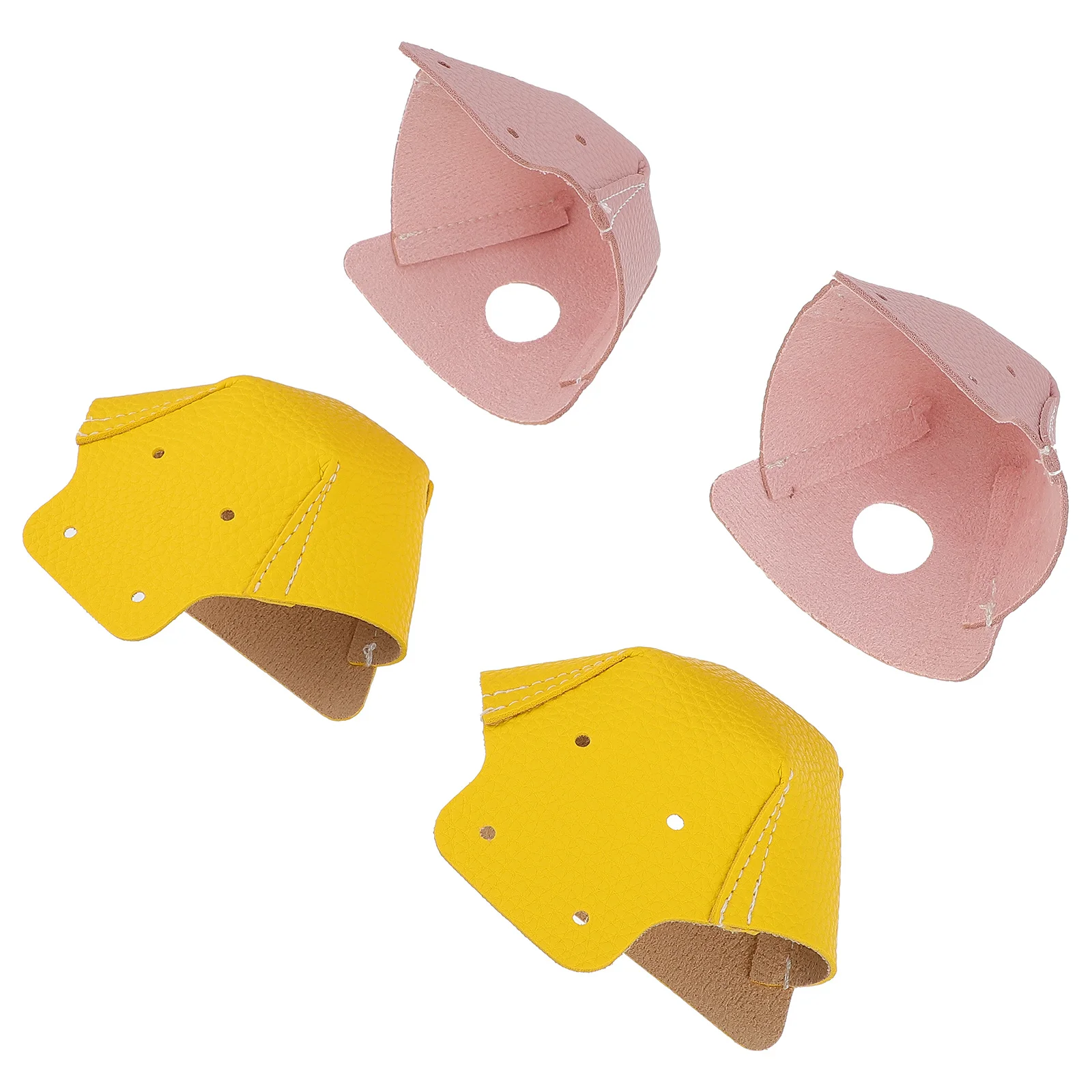 

2 Pairs Protectors Pullax Shoe Protective Cover Pattern Roller Skate Toe Guards