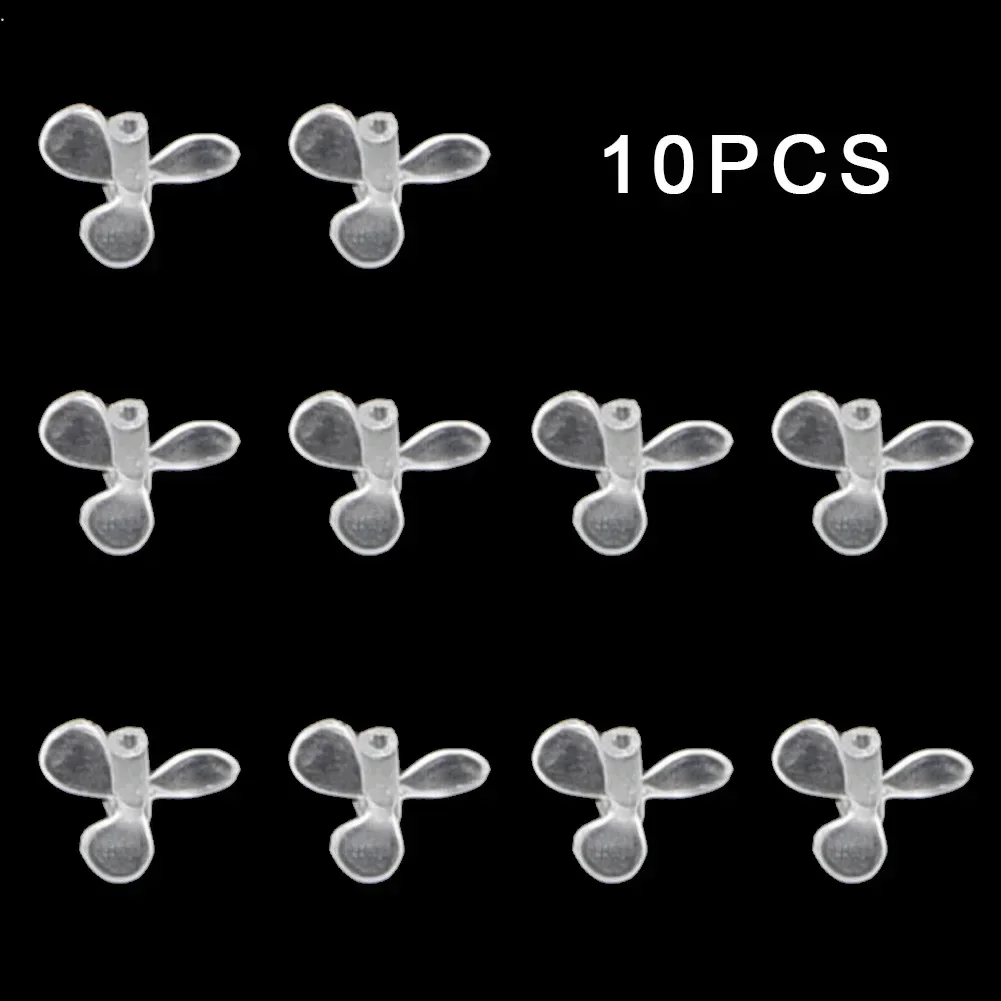 SPORTFUNSF High Quality Hot Practical Durable Bait Propeller Plastic 10pcs For Electric Lure Multi-section Sporting Swimbait