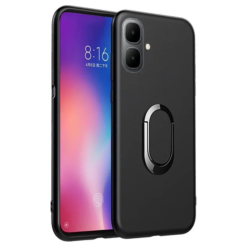 For infinix Smart 10 plus + Case With Holder Ring Silicone Soft TPU Ultra-Thin Cover For infinix Smart 10 plus + Back Casing