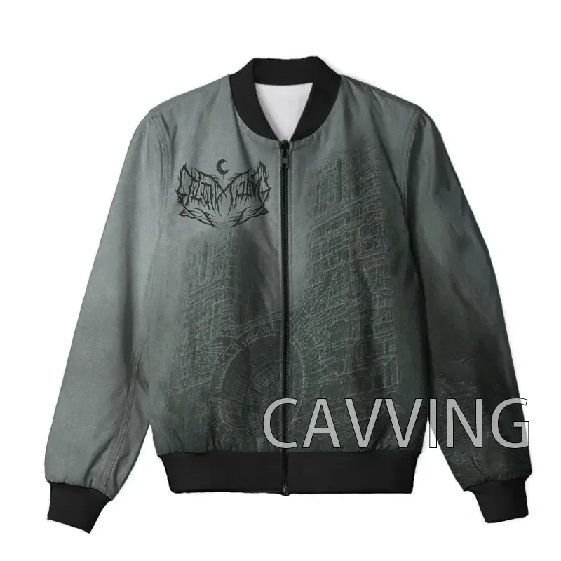 CAVVING 3D Printed  Leviathan Band    Zipper Bomber Jackets Men Overcoat Mens Coat Zip Up Jackets for Women/Men