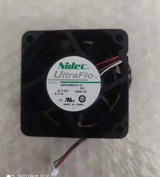 

НОВЫЙ ОРИГИНАЛЬНЫЙ U60T24MS7A7-51 24 В 0,11 А 6025 60x60x25 мм ОХЛАЖДАЮЩИЙ ВЕНТИЛЯТОР РАДИАТОР