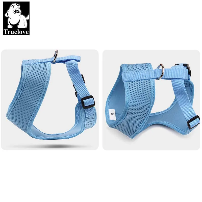 Truelove Puppy Cat Pet Dog Harness Breathable Mesh Nylon Dog Harness Soft Lightweight Walk Vest high quality TLH1911