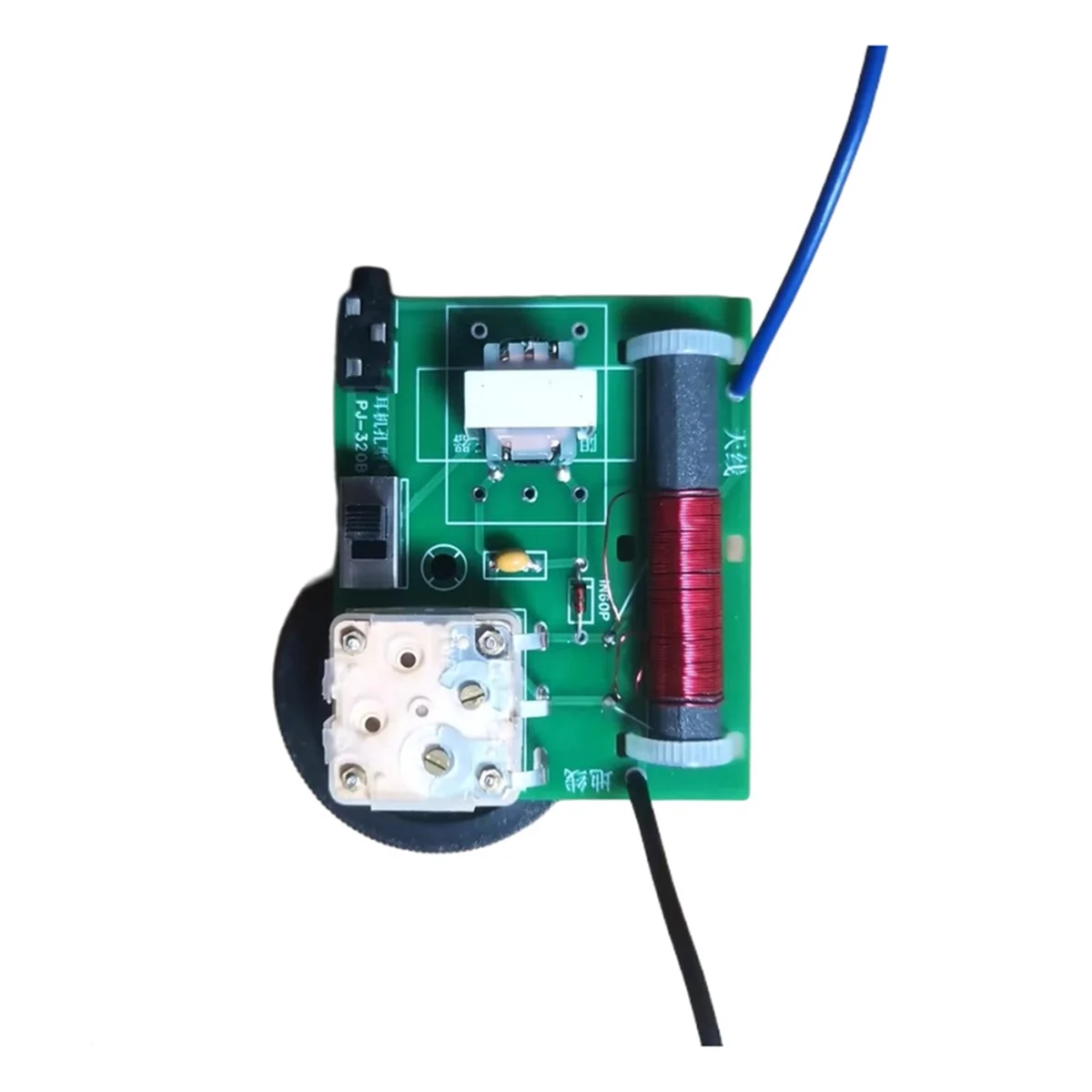 New Tech Crystal Radio It Has an Impedance Matching Transfor