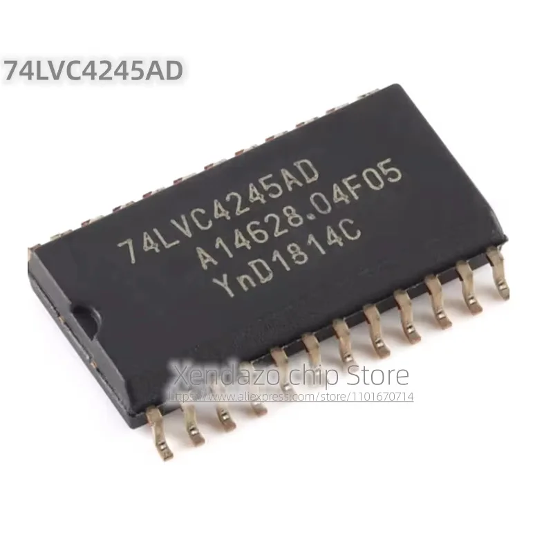 10pcs/lot 74LVC4245AD SOP-24 package Original genuine Eight channel dual power conversion transceiver chip