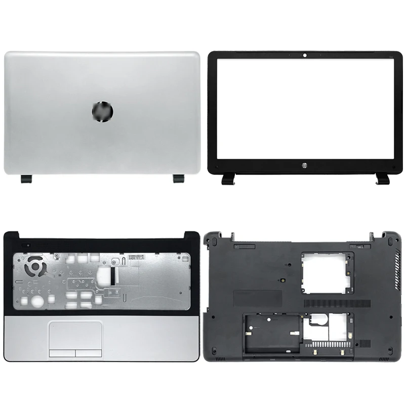 New portable lcd back cover/front frame/pamrest/bottom case for hp probook 350 g1 350 g2 355 g1 355 g2 top back case 758057-001