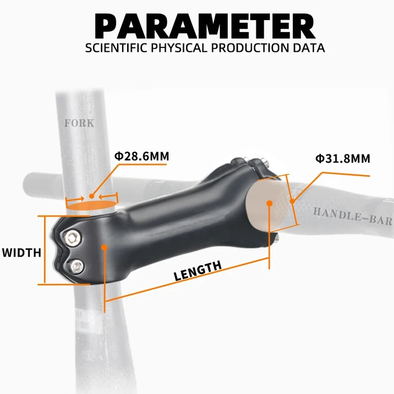 Homhin MTB Bicycle Handlebar Stem 7 Degree  17 Degree Aluminum Mtb Stem 50mm-120mm Mtb Power 31.8mm Mtb Bike Table Bicycle Parts