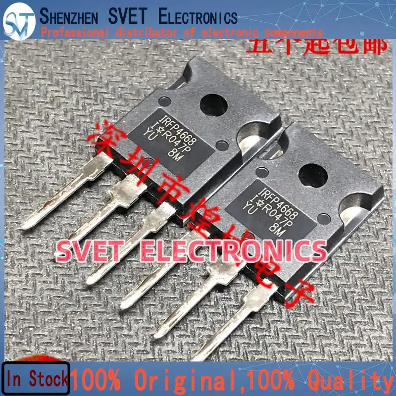 10PCS-50PCS  IRFP4668  TO-247 200V 130A  5  Original In Stock Fast shipping