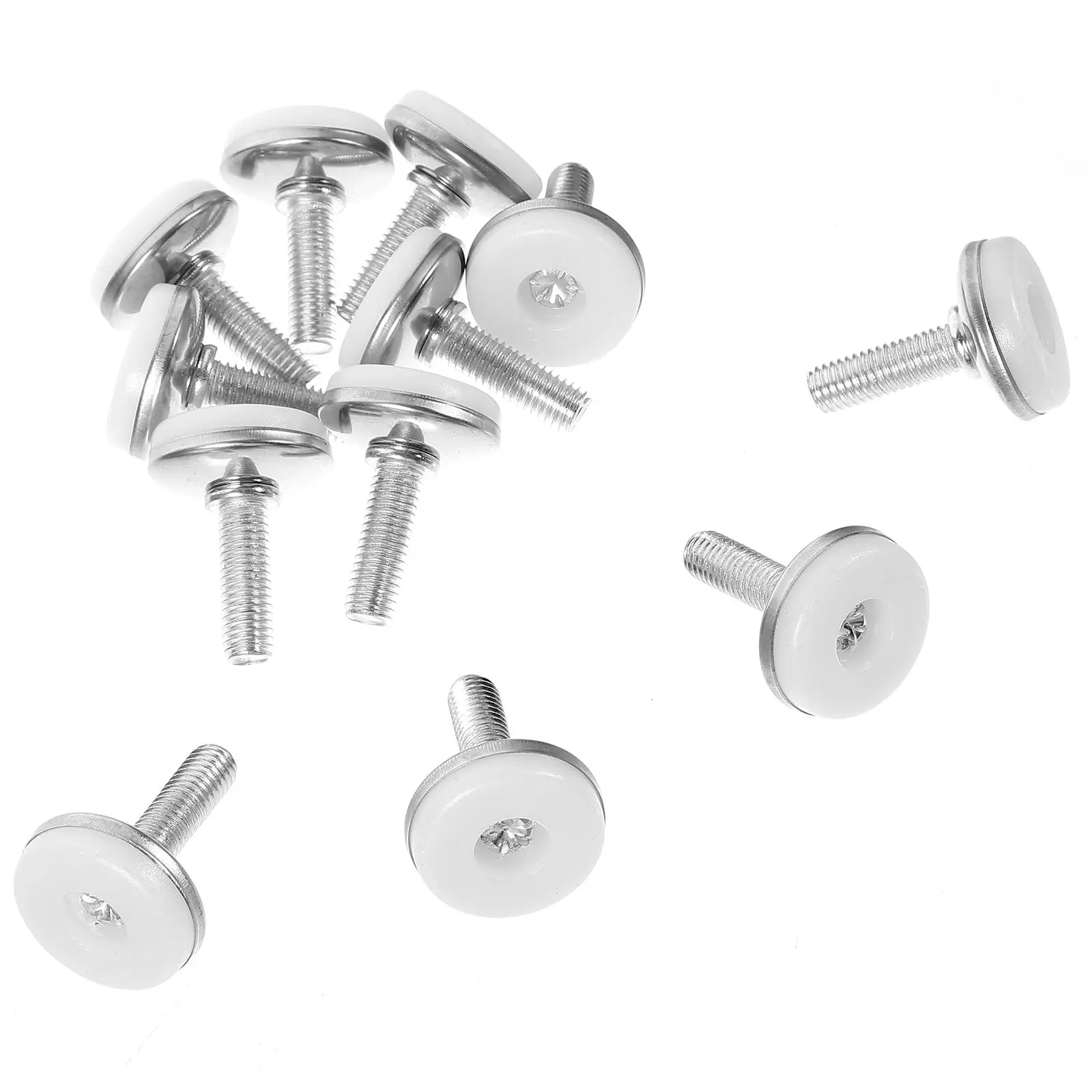 12PCS Furniture Leveler Adjustable Feet for Table Chair Mats Durable Wear Corrosion Height Adjust M8 Screws Legs