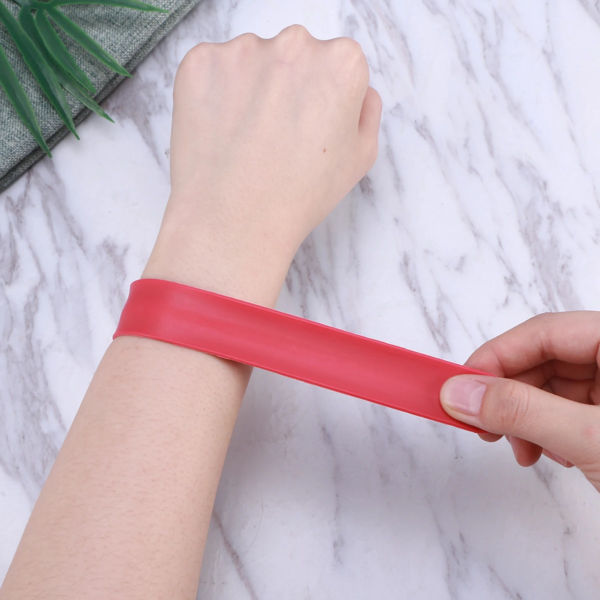 24 pçs 6 cores tapa pulseiras para crianças arco-íris silicone cor pulseira eco amigável elástico moda festa favores