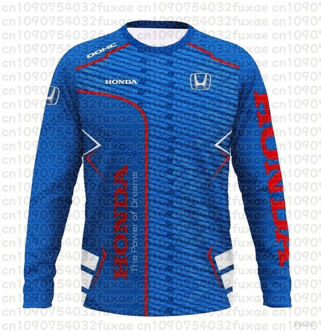 Sommer Herren T-Shirt Sport Motorrad Rennwagen Marke Schnelltrocknend Teenager Langarm Mode Lässig ​ – Detail 10