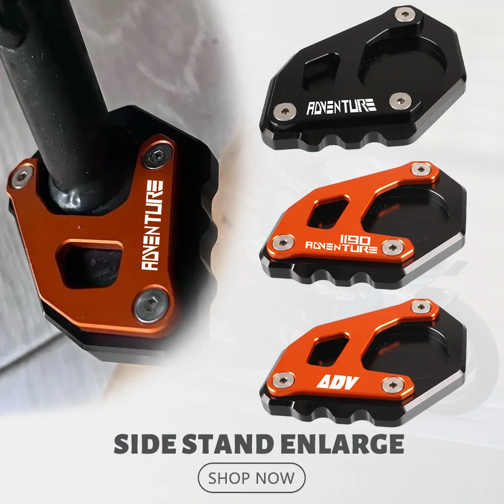 

Motorcycle Side Stand Enlarger Extension Plate Kickstand Shoes For 1050 1090 1190 1290 Adventure S R 1290 Super Adventure T 2023