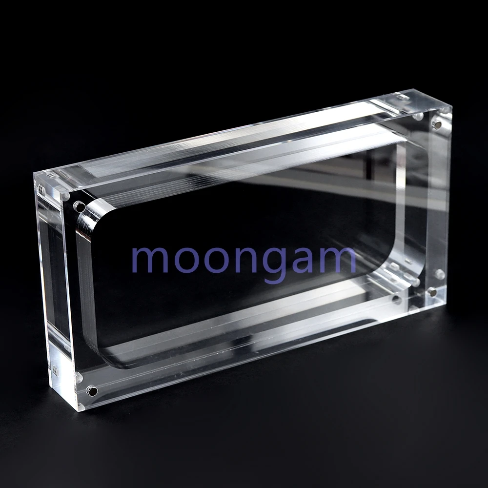1pc Transparent Magnetic Acrylic Box For Switch Lite/OLED Game Console Cover Shell Box Display Storage Game Accessories