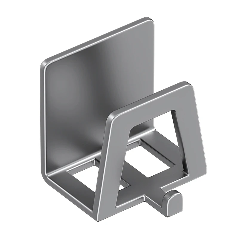 Porta spugna in acciaio inossidabile Lavello autoadesivo Scarico Spugne per asciugatura Scaffali Scaffale da cucina Ganci da parete Portaoggetti Organizzatore