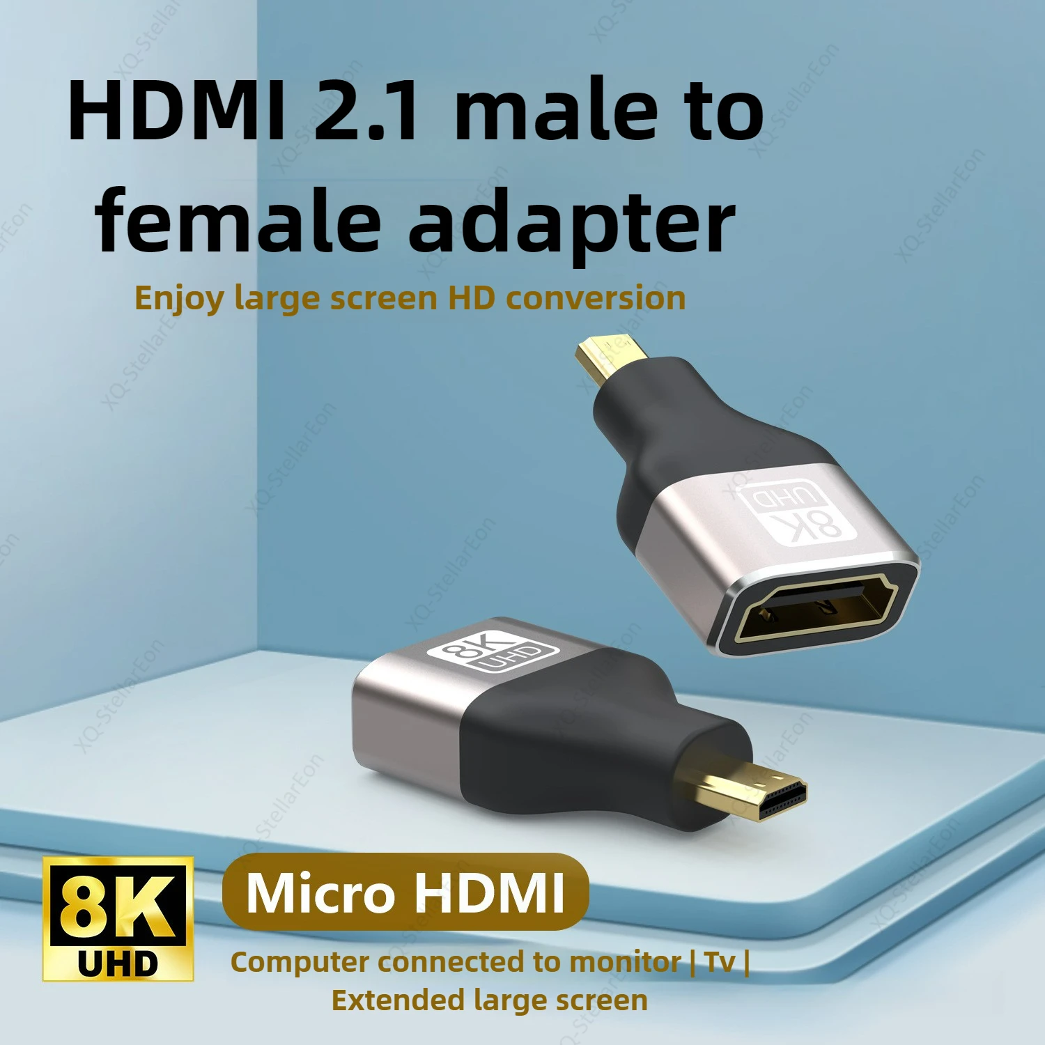 Адаптер-microhdmi-8k-Переходник-hdmi-21-«папа-мама»