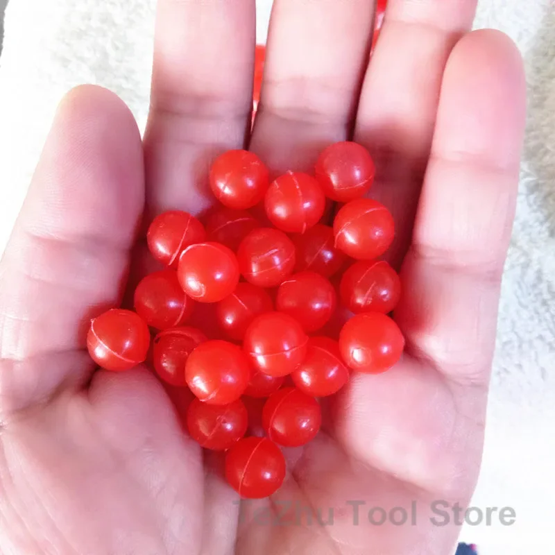 Red Polypropylene PP Hollow Plastic Balls Precision Sphere Floating Ball Diameter 5/6/6.5/8/10/12/15/20/50mm