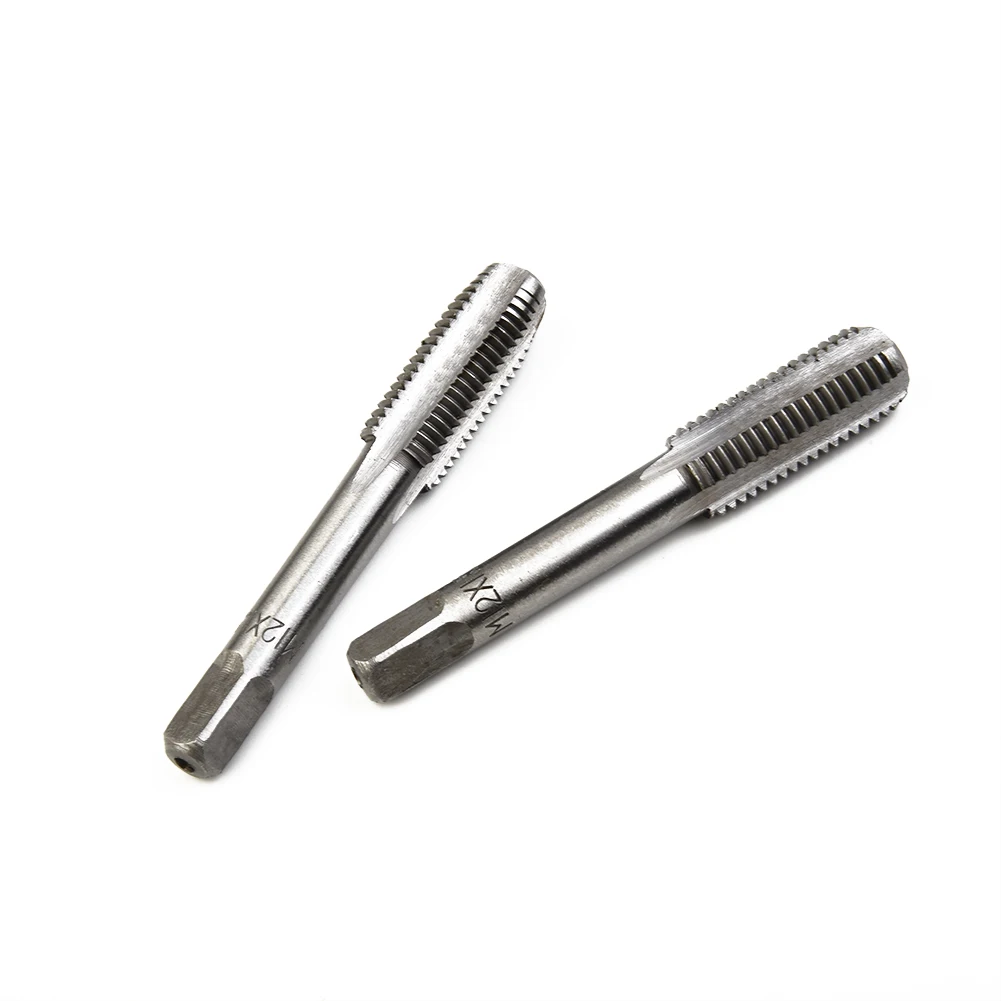 1Pair Right Hand Thread Tap Straight Fluted Fine Threaded Metric Hand Tap M 12/M14/M16 M20 1.5mm Pitch High Speed Steel Tools