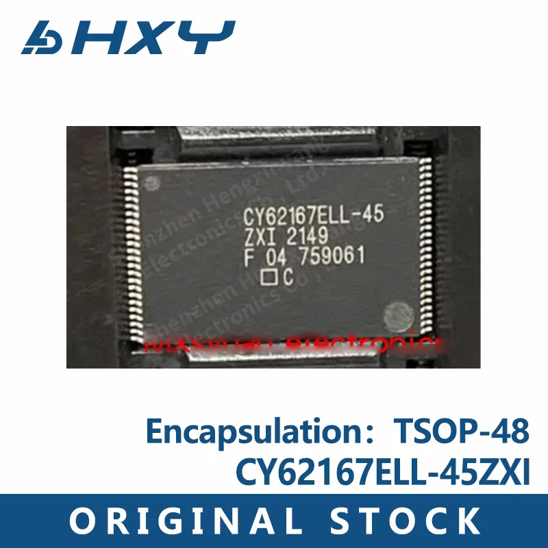 

2PCS~20PCS/LOT CY62167ELL-45ZXI CY62167ELL-45 CY62167ELL 45ZXI tsop-48