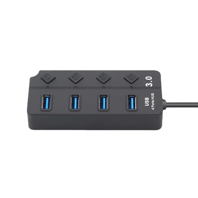 USB HUB 4-7 Ports USB3.0 Kabel Splitter mit Netzschalter 1 in 4-7 Out USB Extend Adapter Datenübertragung Telefon Ladestation – Detail 12