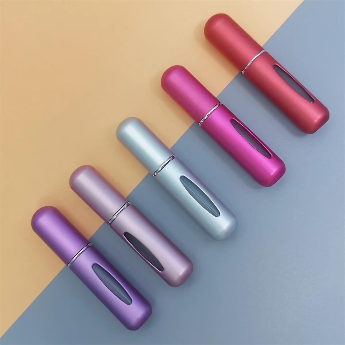 1/5 Stuks Reizen Parfumflesje Hervulbare Draagbare Mini Verstuiver Spray Refill Fles Vrouwen Pocket Dispenser Keulen Sproeier 5ml