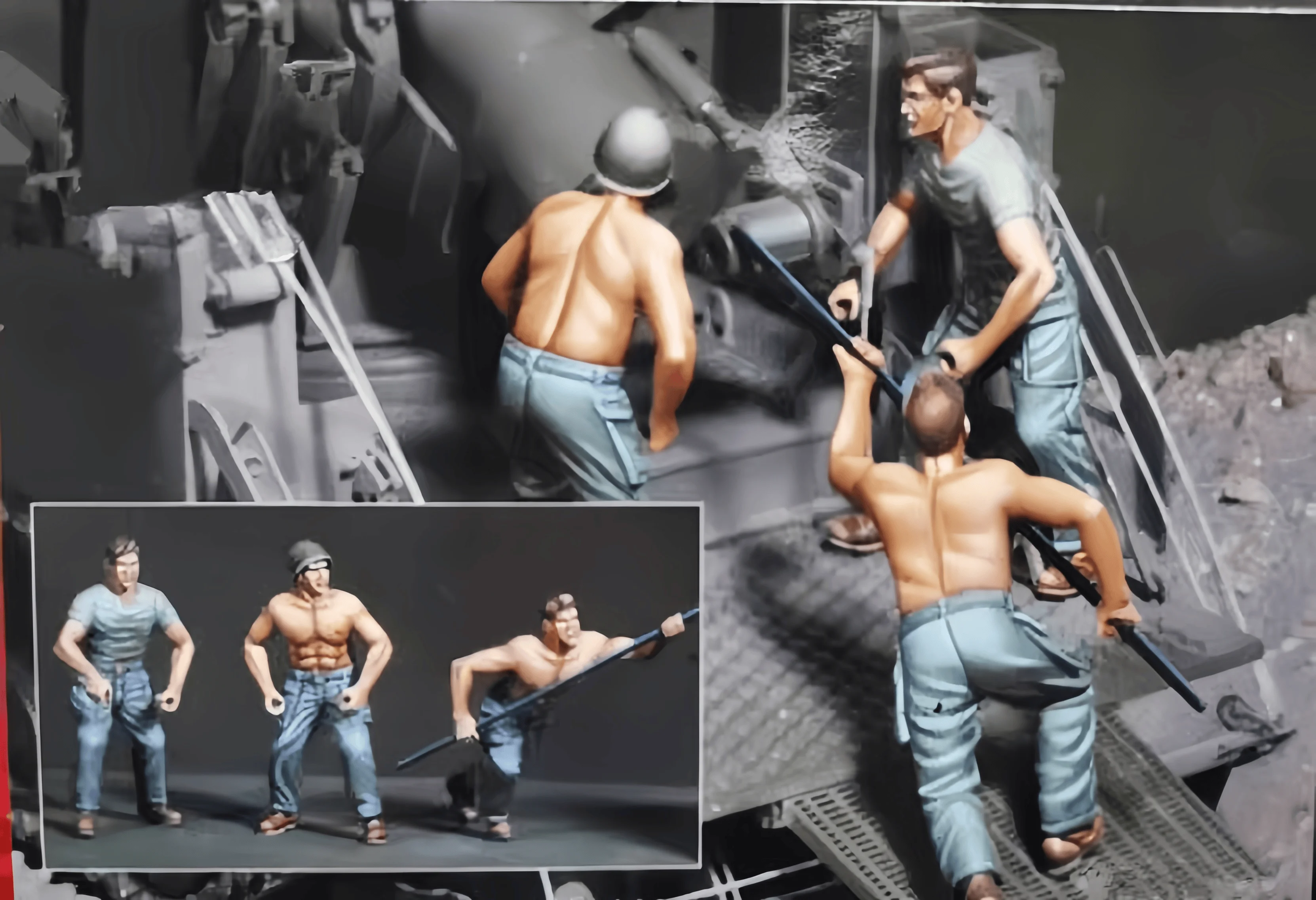 

1/35 Casting Resin Model Assembly Kit, GK， A Combination of 5 Loaders, Unpainted, Needs To Be Assembled