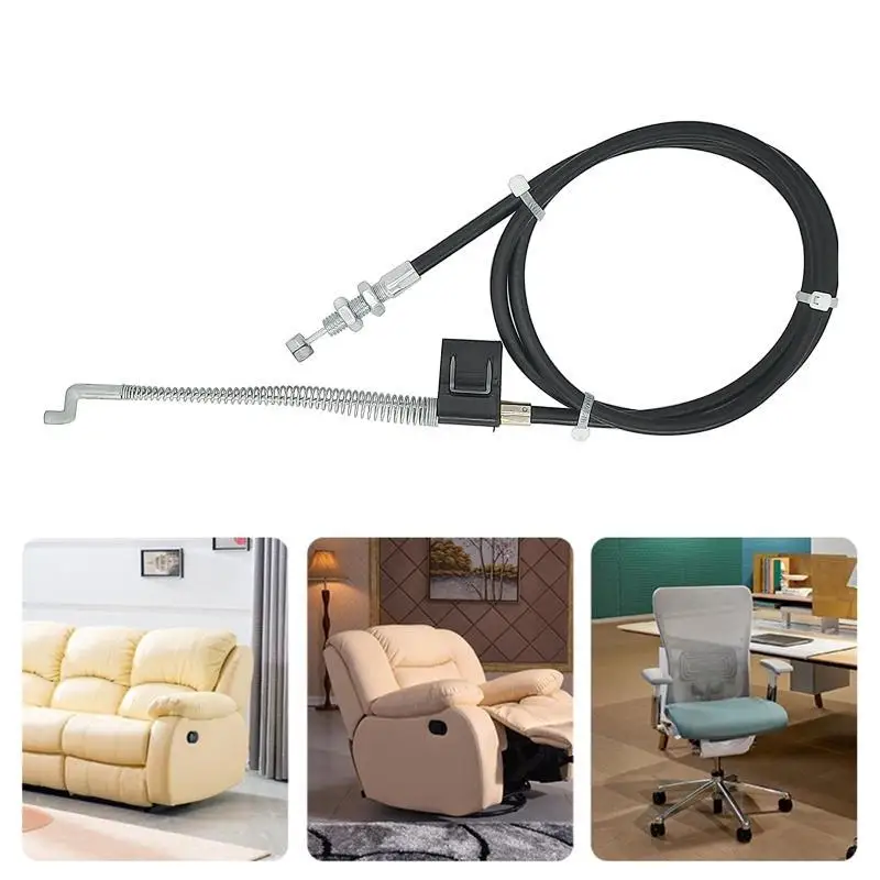 

31BA Anti Rust Reclining Couch Replacement Part Durable Reclining Love for Seat Repair Cable Easy Installation Replace Access