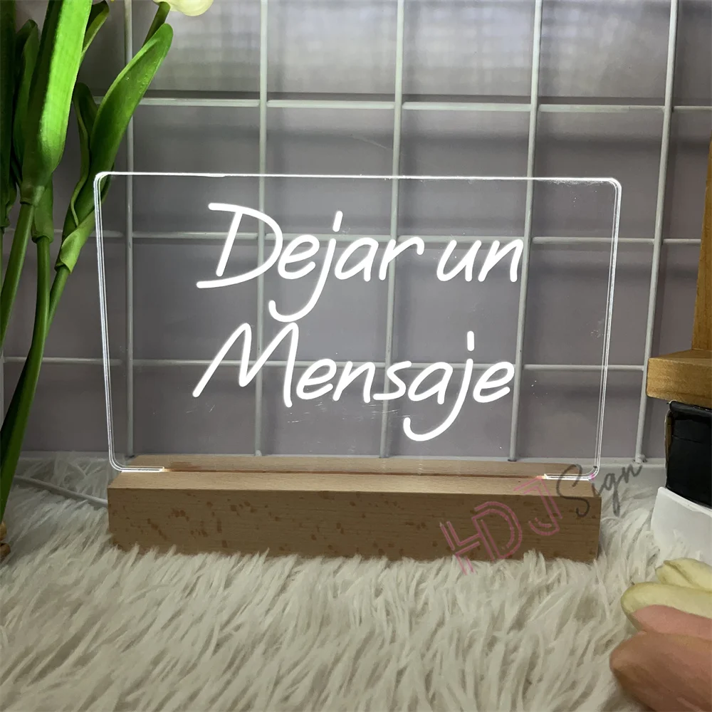 

Dejar un Mensaje Неоновая светодиодная вывеска Свадебные принадлежности Декор Спальня Украшение комнаты Неоновые огни Настенный декор Вечеринка Бар Неоновая вывеска