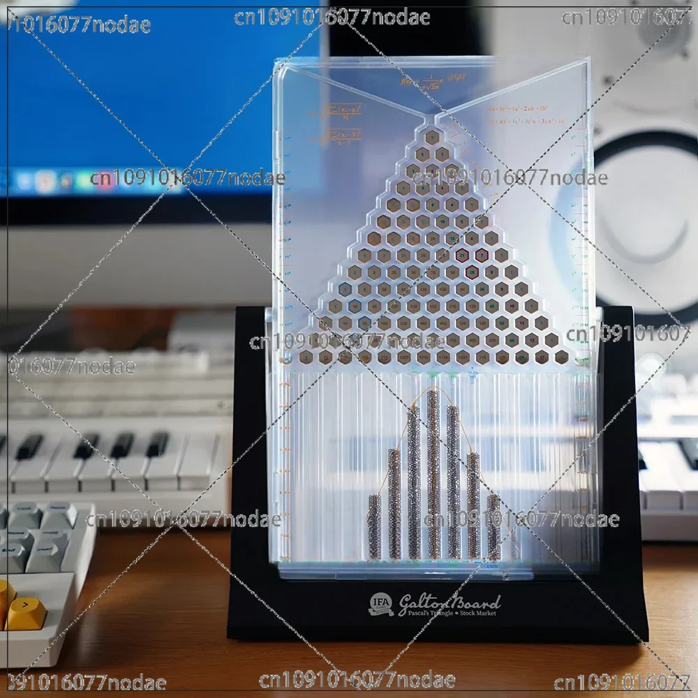 Galton Board, Normaal distributiemodel STEM-certificering Investering Waarschijnlijkheid Natuurkunde Leermiddel