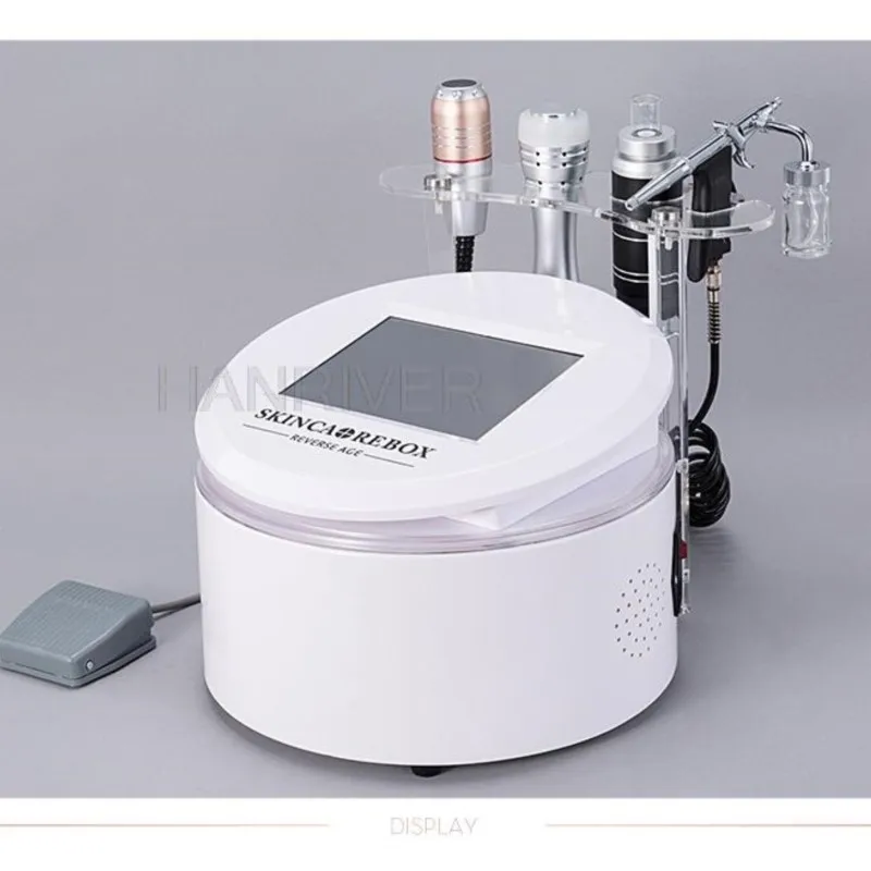 آلة نحت خط الرادار بالموجات فوق الصوتية الجديدة على شكل حرف V لشد بشرة الوجه ورفع جهاز تجميل أدوات العناية ببشرة الوجه