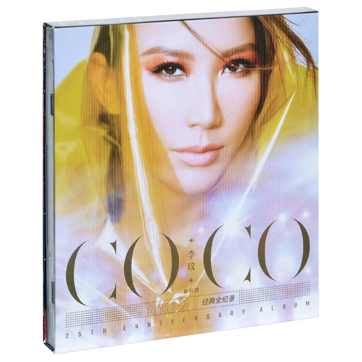 

Asia Chinese Official Original 2 CD Disc Box Set Pop Music China Female Singer Li Wen CoCo Lee 25 Songs Album in 2019