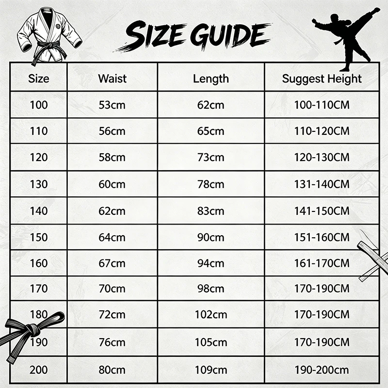 Adult Kids Taekwondo Pants Poly-Cotton White Dobok Trousers Elastic Waist Drawstring Pants for Karate TKD Martial Arts Sparring
