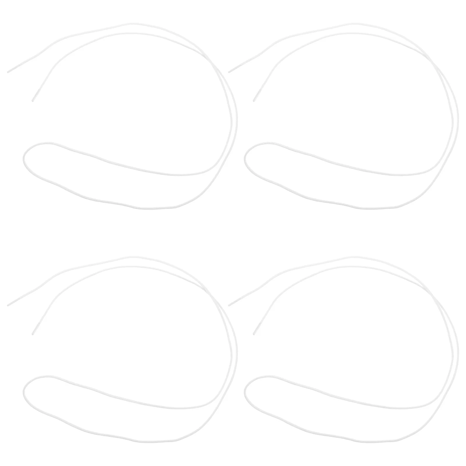 

4Pcs Round Waxed Shoelaces for Dress Shoes and Boots Elegant Laces Men Women Durable Fade Resistant Easy to Thread Versatile Use