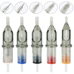 5/10 PCS Tattoo Needle Permanent Makeup Cartridge Needles Tip Micropigmentation MTS Eyelinver Machine Kit Eyebrow Microblading