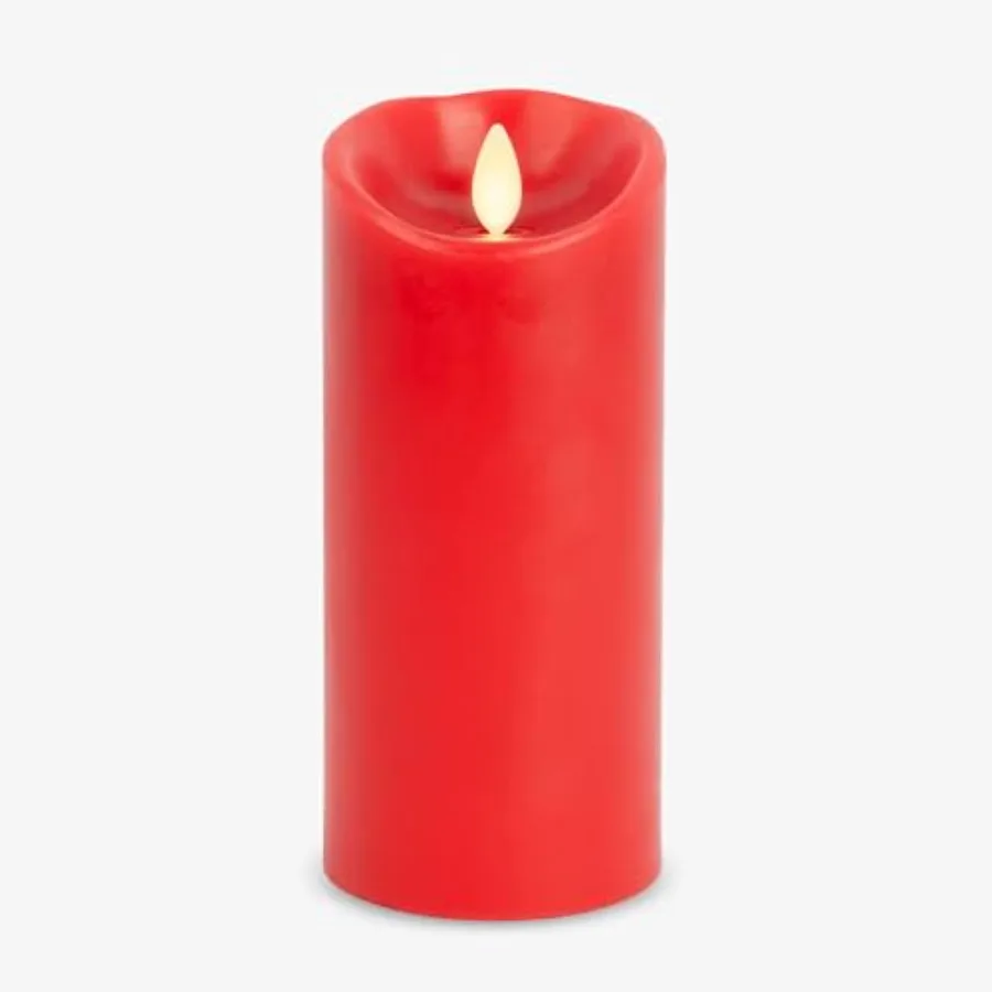 

Flameless LED Battery Operated Flickering Pillar Moving Flame Candles