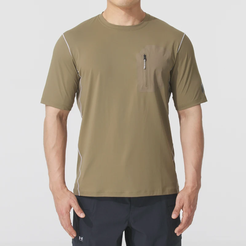 

Футболка Under Armour, мужская спортивная одежда для фитнеса и тренировок, мягкий, удобный и дышащий топ с короткими рукавами 6005882-251