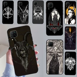 Gothic Witch Satan For Honor Magic 5 Pro 50 70 90 X8 X7a X9a Huawei P Smart Nova 9 5T P60 P40 P20 P30 Lite Case