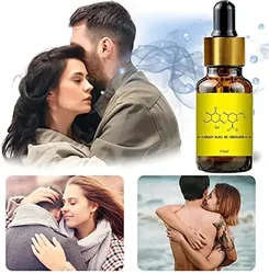 Aceite de Perfume de feromonas para hombres y mujeres, aceite esencial de feromonas, fragancia de Perfume corporal refrescante Natural de larga duración, 10ml