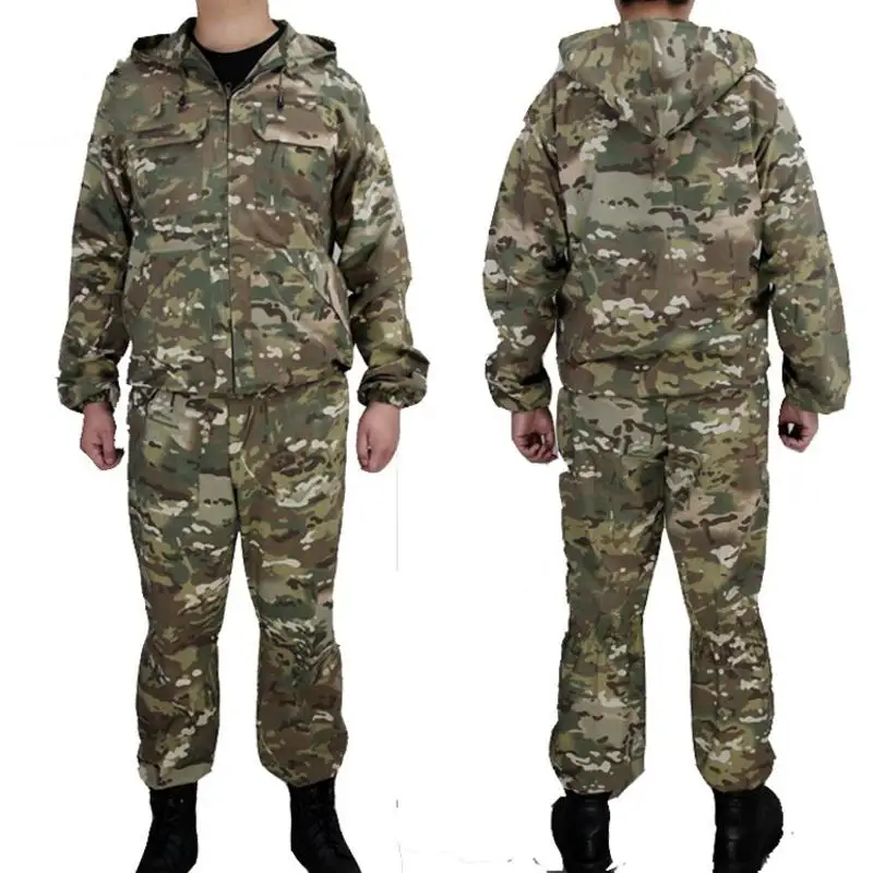 Russian KMX Suit Overcoat Camouflage Tactical White Floral Camouflage EMR Little Green Man Green Ruin Camouflage Overcoat