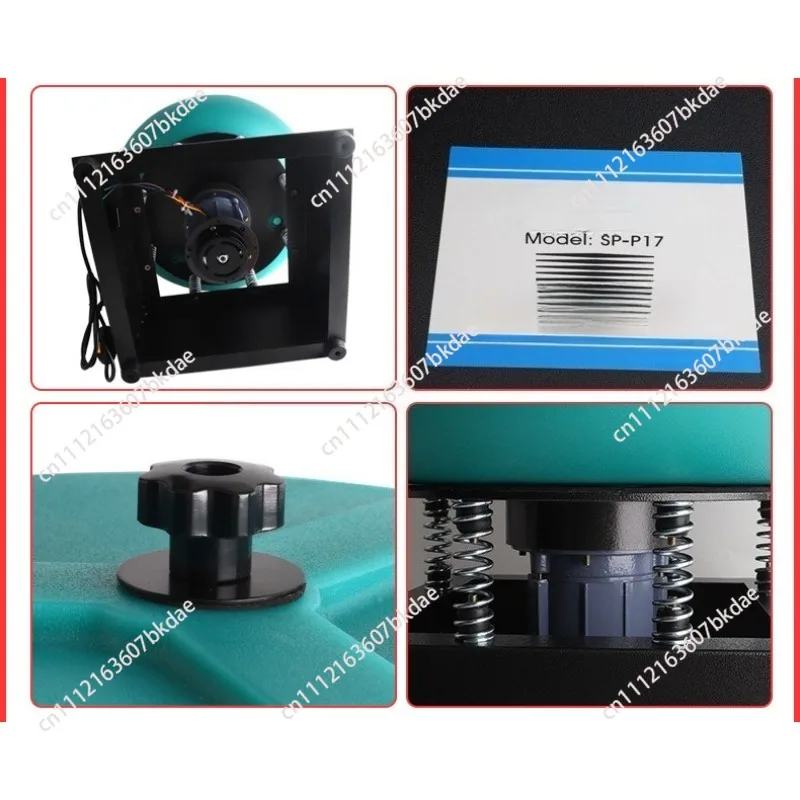 8/12/17 Inch Vibrating Polishing Machine to Clean Surface Stains Tumbling Grinder Machine for Diy Jewelry Remove Impurities Tool