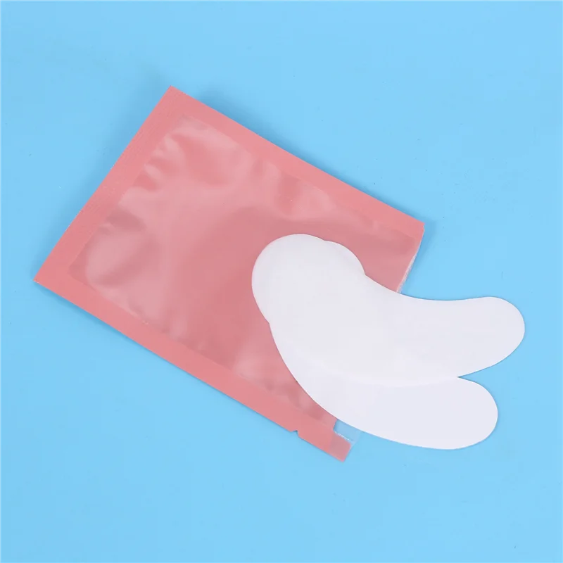 150 pares de almohadillas de Gel para protección ocular, parche de pelusa, extensión de pestañas individuales, máscara para ojos