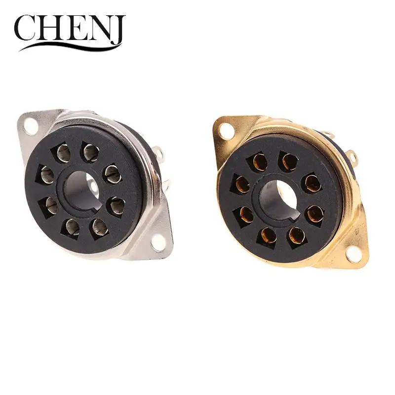 1PCS 8pin Octal Bakelite Tube Socket Base S8WPF For CV181 5881 6SN7 KT88 EL34 6550 6SL7 KT66 6CA7 5AR4 Vacuum Tube Amplifier