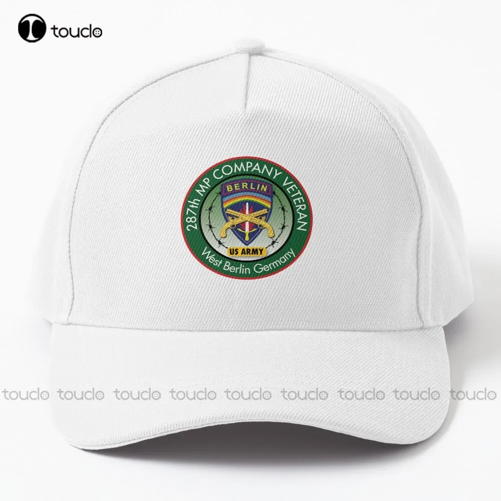 287-я МП компания Берлин, тройная модель, бейсболки, уличные простые виниловые кепки с козырьком, повседневные кепки, индивидуальный подарок унисекс