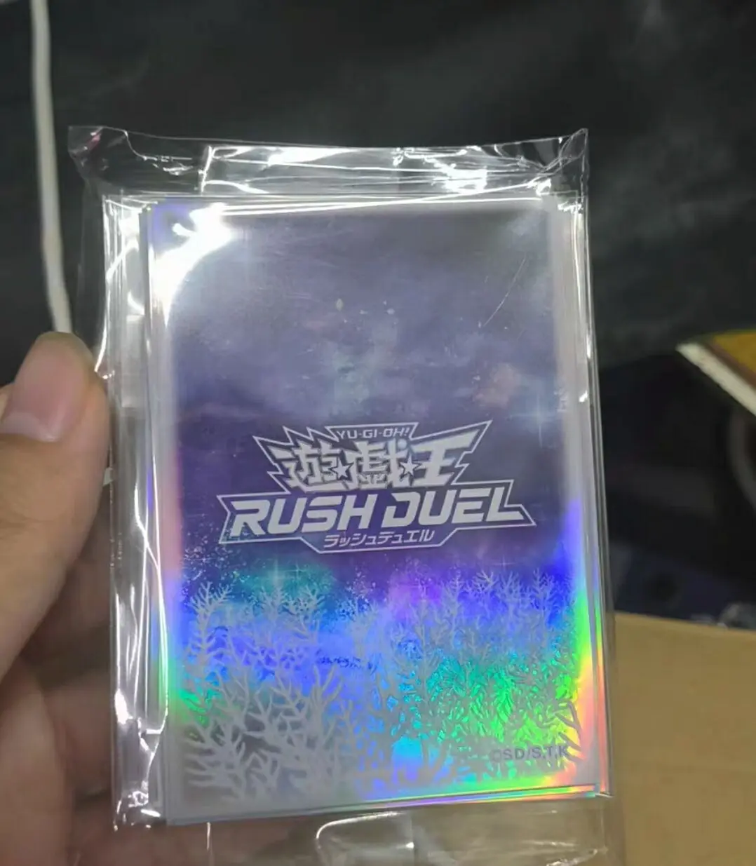 10Pcs Yugioh KONAMI Rush Duel Monsters RD Snow Limited Official Collection Sealed Card Protector Sleeves