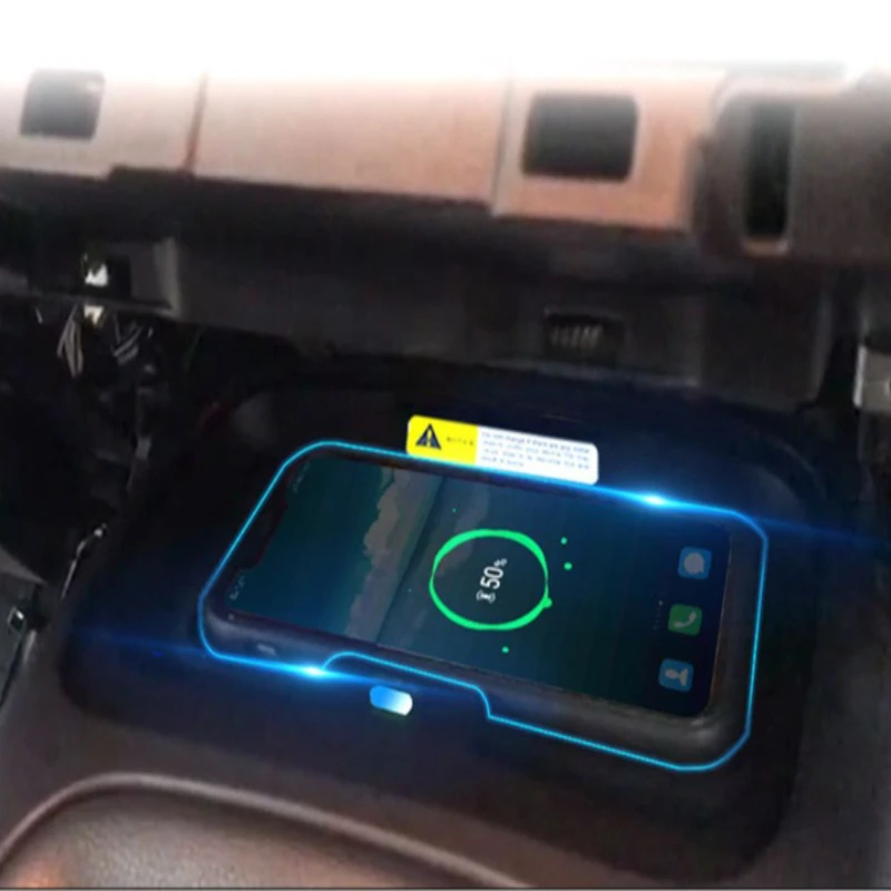 For Toyota Corolla 2019-2024 Car Wireless Charger 15W Fast Charging Console Mobile Phone Charger Interior Accessories