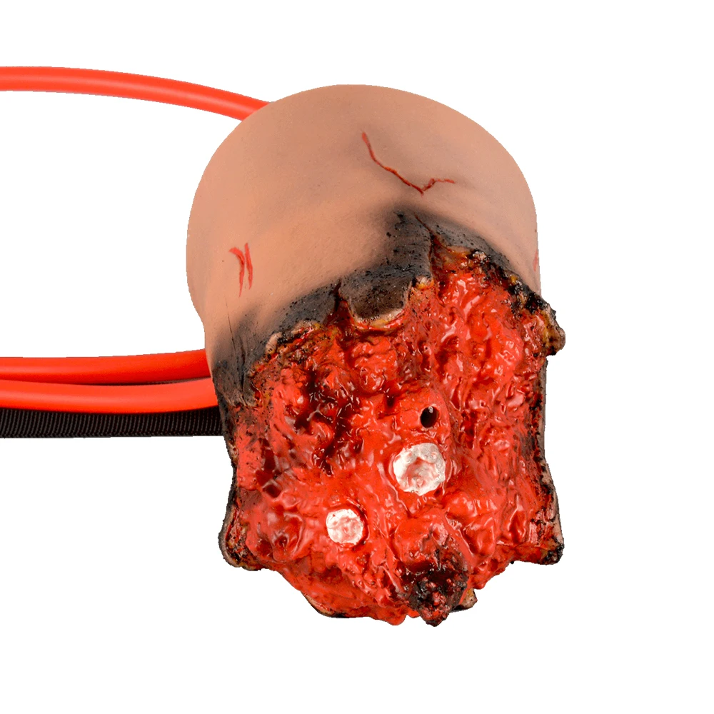 Medical Manikin Trauma Simulation Kit Wearable Severed Leg Wound Model Made Silicone For Medical Science Training