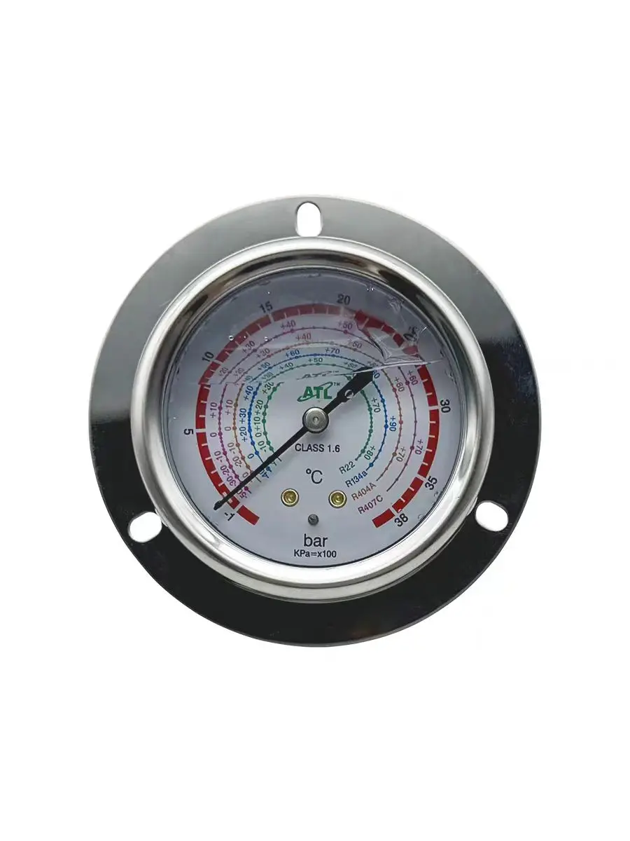 

ATL cold storage refrigeration unit R410A pressure gauge 5.5MPA high and low pressure oil gauge Central air conditioning oil fil