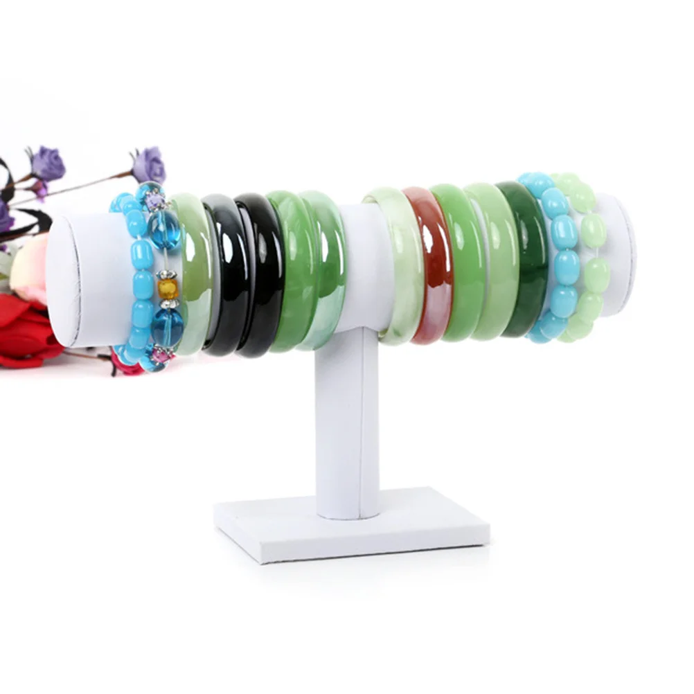 

1Pcs Bracelet Display Rack Durable Premium Material T Shape Jewelry Stand Bracelet Organizer Shop White T Shape Display Stand